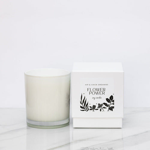Flower Power Soy Candle