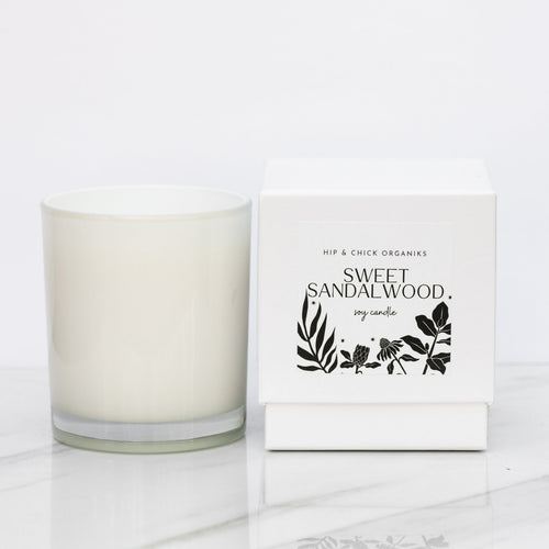 Sweet Sandalwood Soy Candle